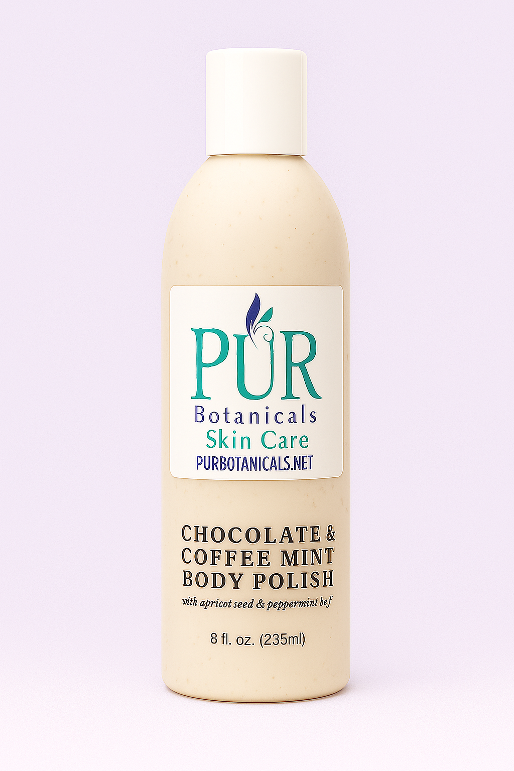 Chocolate and Coffee Mint Antioxidant Rich Body Polish for Smoothing Rough & Weathered Skin