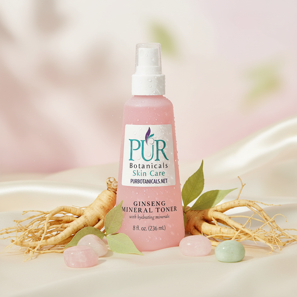 Ginseng Mineral Toner with Botanicals