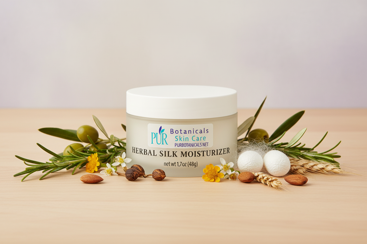 Herbal Silk Moisturizer with Key Ingredients