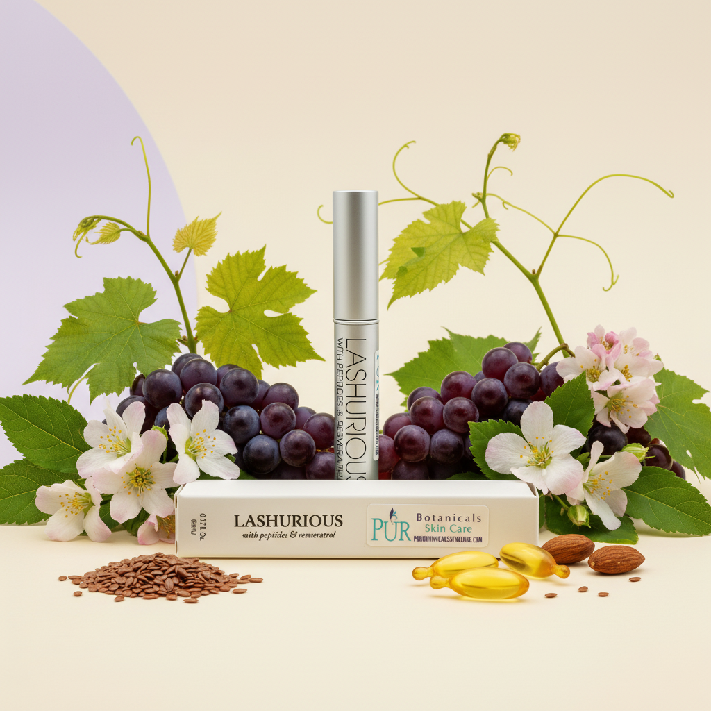 Lashurious with Botanicals and Ingredients