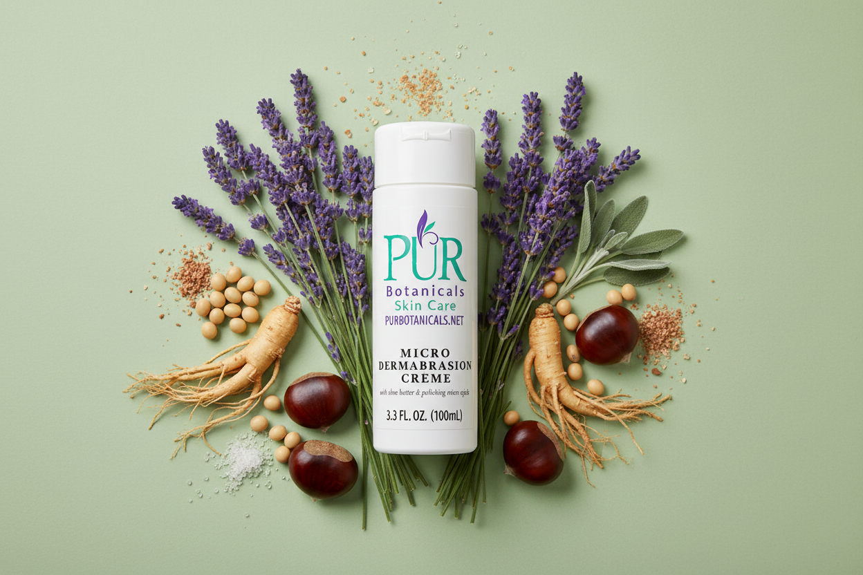 Microdermabrasion Crème with Lavender